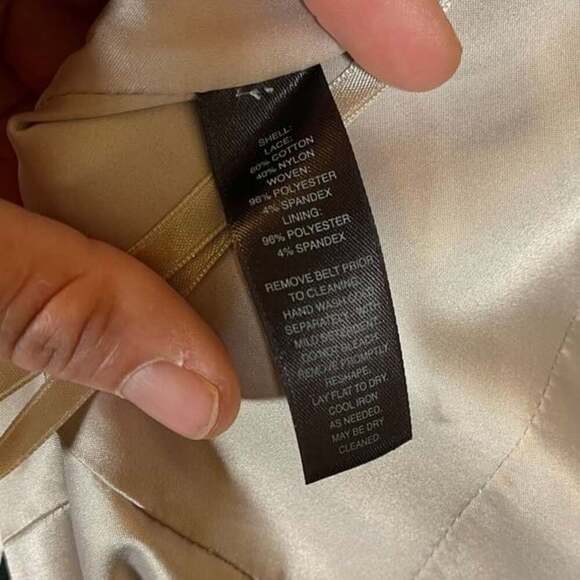 White House Black Market Velvet Lace Brocade Mini Dress Size 6 Fit & Flare - Picture 3 of 7